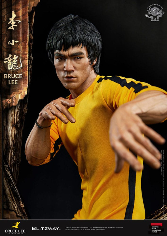 Bruce Lee Statue 1/4 50th Anniversary Tribute 55 cm 7