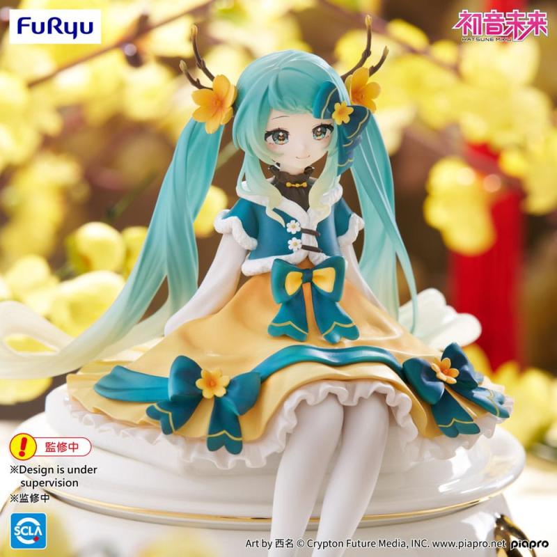 Hatsune Miku Noodle Stopper PVC Statue Hatsune Miku 2025 Chinese New Year Ver. 14 cm 4