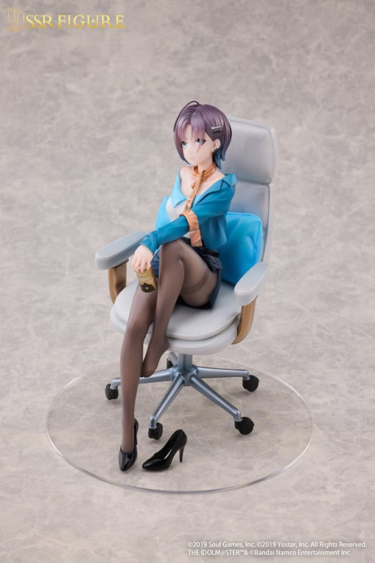 Idolmaster Shiny Colors x Mahjong Soul SSR PVC Statue 1/7 Asakura Tooru Leisurely Grace Ver. 21 cm 10