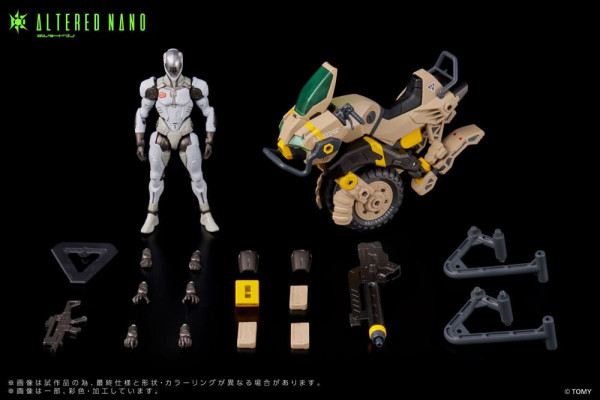 Altered Nano Action Figures 2-Pack AN-EX Alt FRIGATE & AA-CAFALL 1024 (FLAGSHIP) 10 cm 2