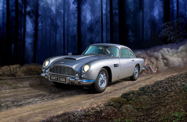 James Bond Advent Calendar Aston Martin DB5 1/24 Model Kit 6