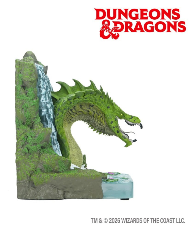 D&D Bookend Green Dragon 18 cm 4