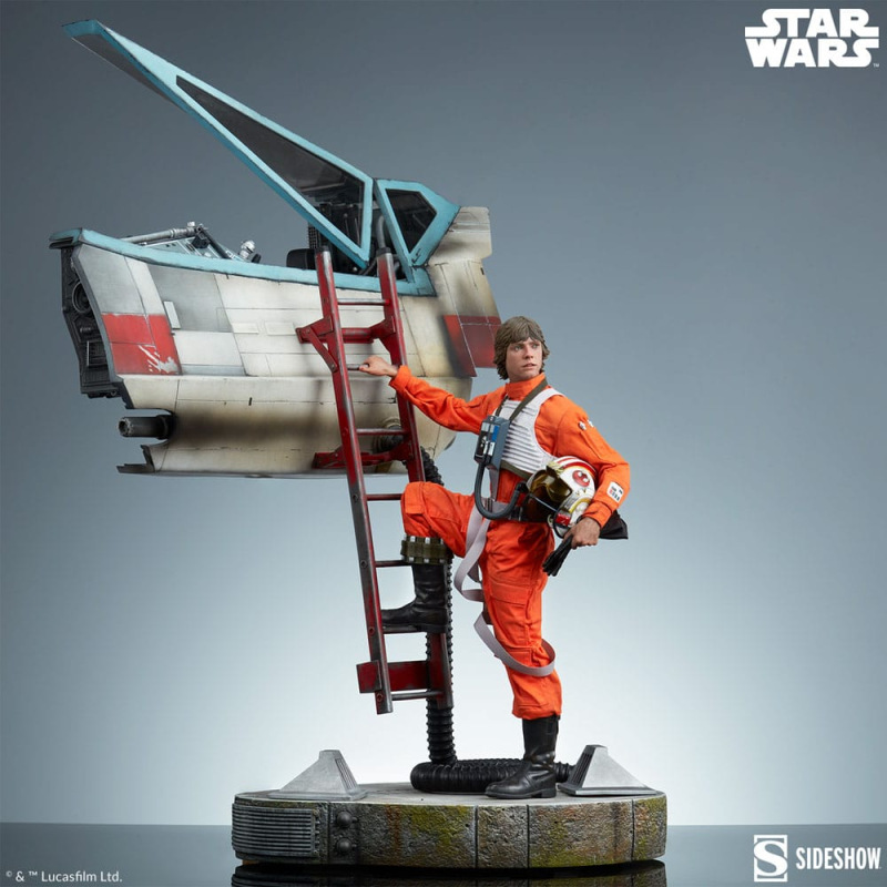 Star Wars Premium Format Statue Luke Skywalker & X-Wing: Red Five, Standing By 76 cm 8