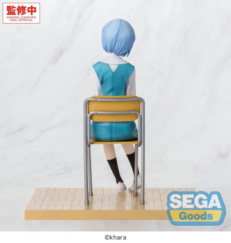 Evangelion: New Theatrical Edition XStellar PVC Figure Rei Ayanami Uniform Ver. 16 cm 5