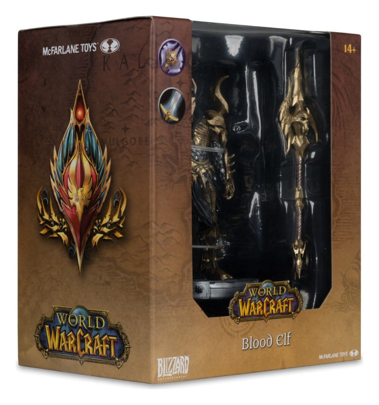 World of Warcraft 1/12 Scale Posed Figure Blood Elf Limited Edition 16 cm 8
