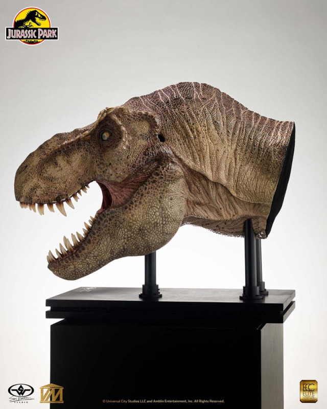 Jurassic Park 1/2 Statue T-Rex Head 105 cm 12