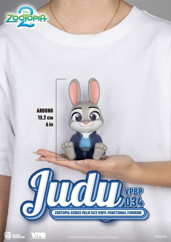 Zootopia Piggy Vinyl Bank Judy 15 cm 5