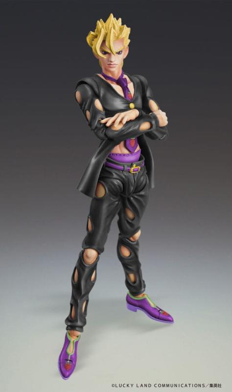 JoJo's Bizarre Adventure Part 5: Golden Wind Action Figure Chozokado (Pannacotta Fugo Ver. Black) 15