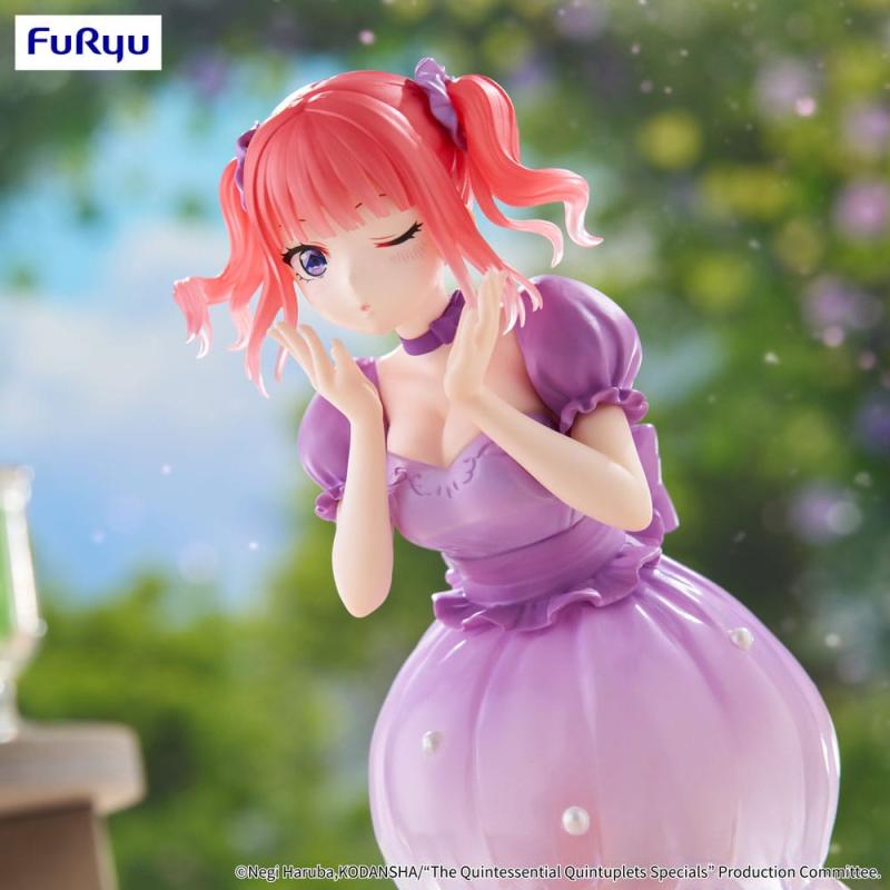 The Quintessential Quintuplets Trio-Try-iT PVC Statue Nakano Nino Pastel Dress Ver. 21 cm