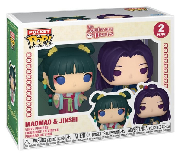 The Apothecary Diaries Pocket POP! figures 2-Pack Maomao & Jinshi 4 cm 1