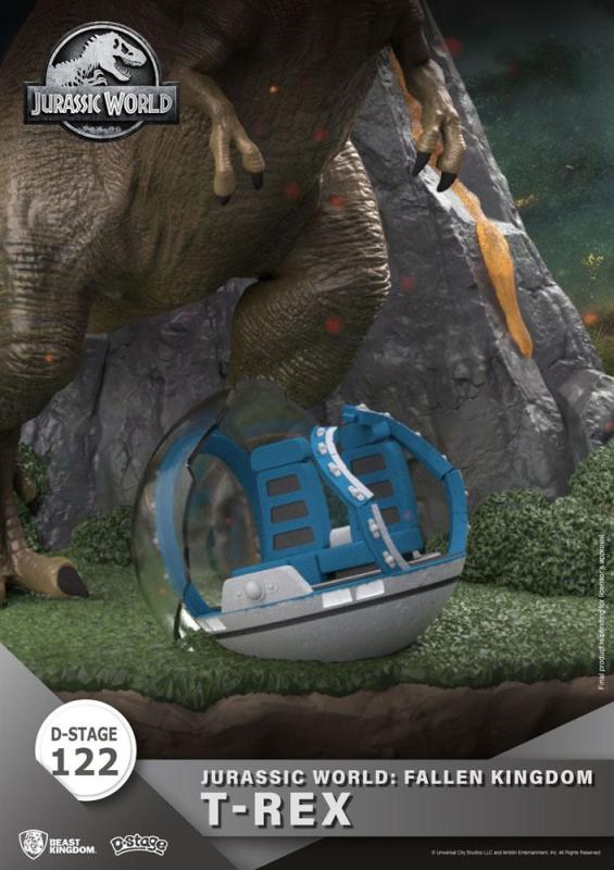 Jurassic World: Fallen Kingdom D-Stage PVC Diorama T-Rex 13 cm reproduction 5