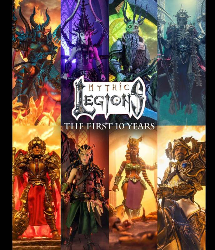 Mythic Legions: The First 10 Year Book Hardcover