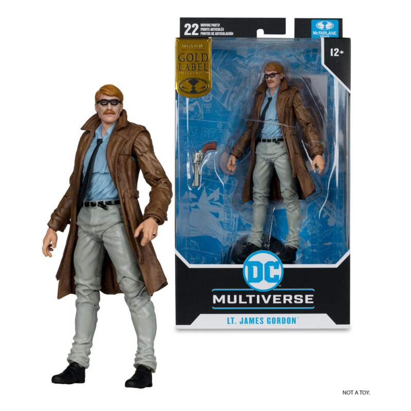 Batman Year One (Part 4) DC Multiverse Action Figure Lt. James Gordon (Gold Label) 18 cm 4