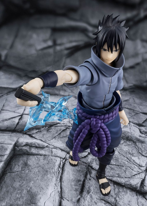 Naruto S.H.Figuarts Action Figure Sasuke Uchiha Solitary Shinobi 15 cm 6