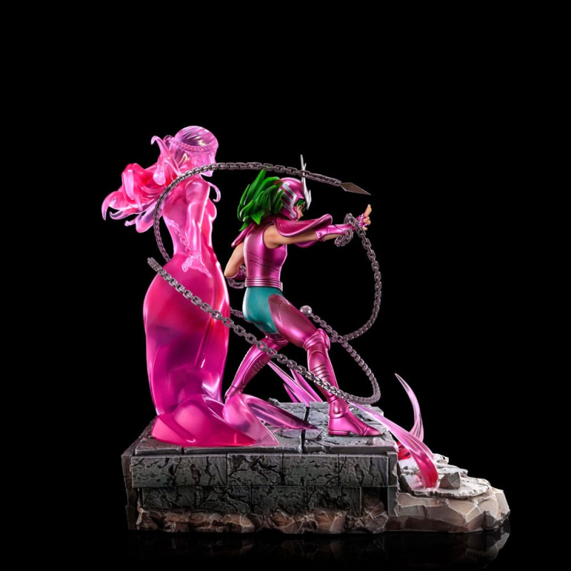 Saint Seiya Deluxe Art Scale Statue 1/10 Andromeda Shun 23 cm 8