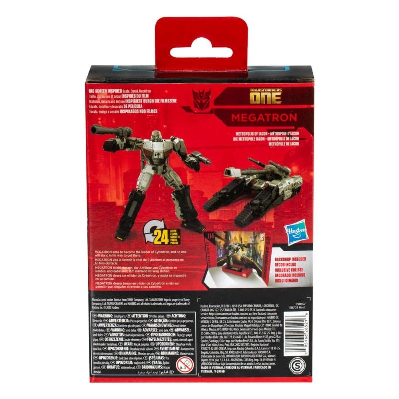 Transformers One Studio Series Deluxe Class Action Figure Gamer Edition Megatron 11 cm