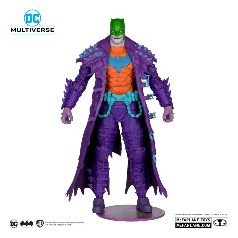 DC Multiverse Action Figure Batman (Dark Nights: Death Metal) Jokerized (Gold Label) 18 cm 5