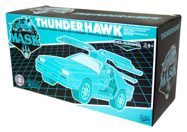 M.A.S.K. Vehicle Thunderhawk Hologram Variant (Glow in the Dark) 7