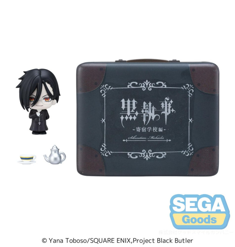 Black Butler: Boarding School Arc Petite World Memories Mini Figure Sebastian Michaelis (EX) 8 cm 2