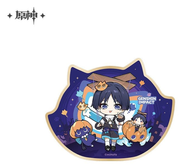 Genshin Impact You Ye Qi Xiang Series Chibi Chara PVC Statue Wanderer 10 cm 13