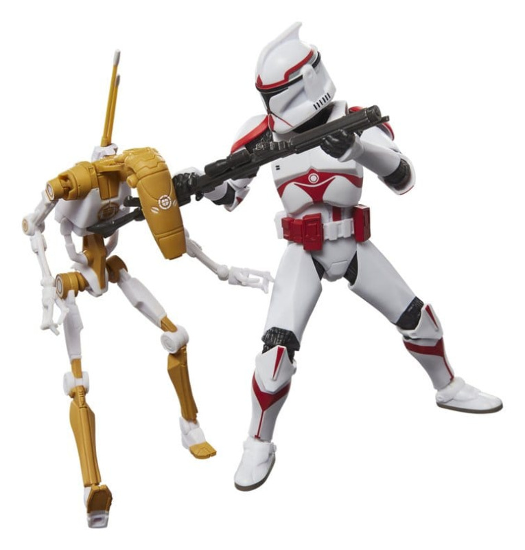 Star Wars: Battlefront II Black Series Action Figure 2-Pack Phase I Assault Trooper & Battle Droid O 12