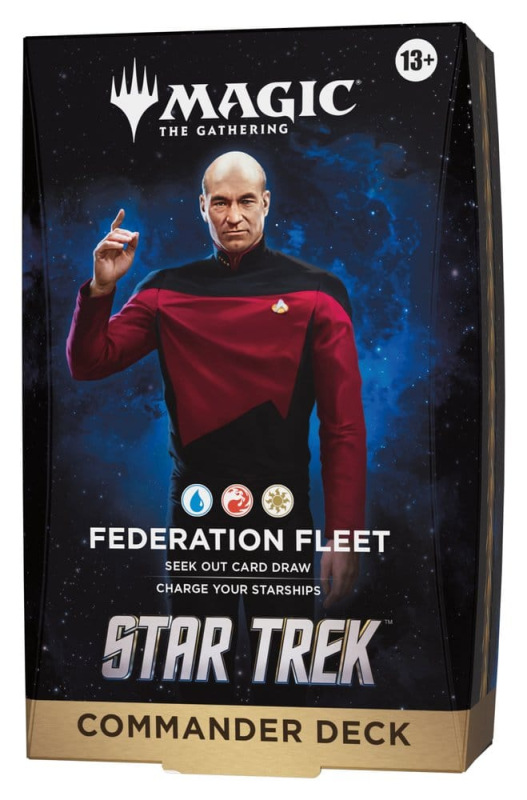 Magic the Gathering Star Trek Commander Decks Case (4) english 1