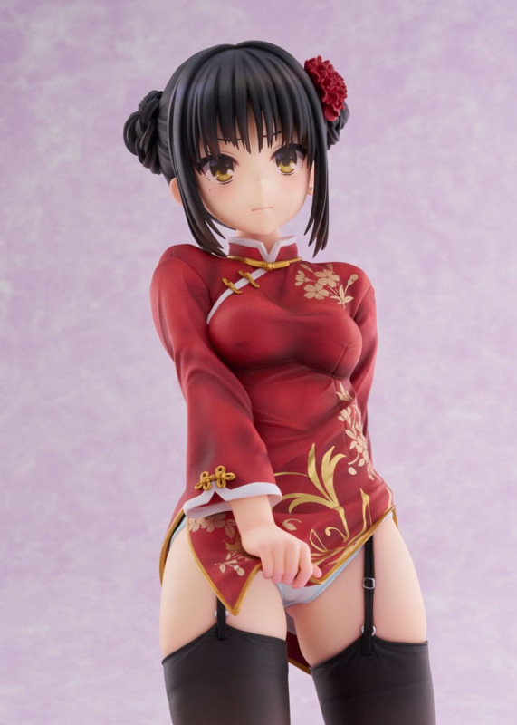 Cafe Stella and the Reaper´s Butterfly PVC Statue 1/3.5 Natsume Shiki Chinese Clothes Ver. AmiAmi Li 9