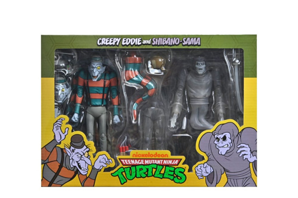Teenage Mutant Ninja Turtles: Saturday Morning Adventures Action Figure 2-Pack Creepy Eddie & Shiban 1