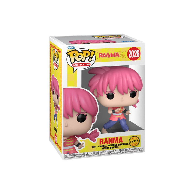 Ranma 1/2 POP! Animation Vinyl Figure Ranma w/CH 9 cm Assortment (6) 3