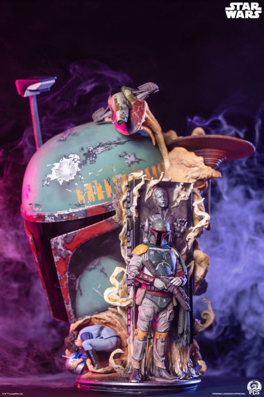 Star Wars The Empire Strikes Back Fine Art Bust Boba Fett 50 cm 1