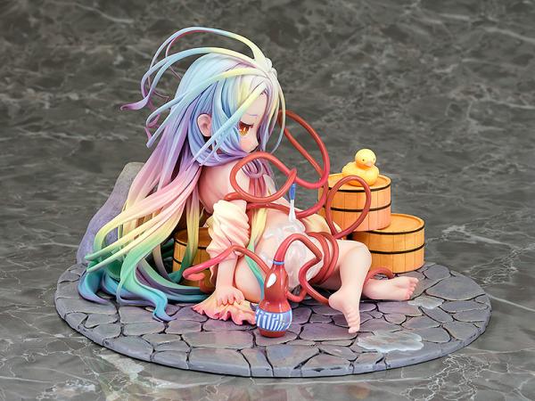 No Game No Life PVC Statue 1/7 Shiro: Hot Spring Ver. 11 cm