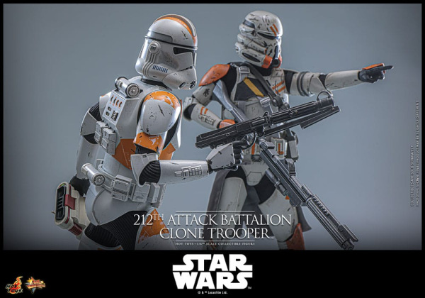 Star Wars: The Clone Wars Action Figure 1/6 212th Attack Battalion Clone Trooper 30 cm 11