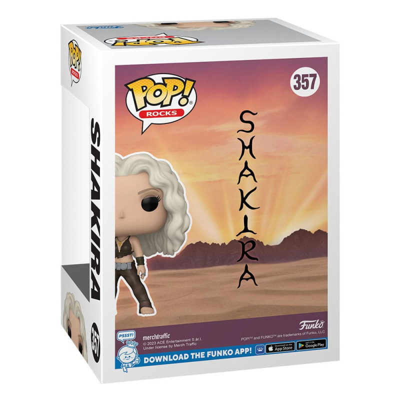 Shakira POP! Rocks Vinyl Figure Wherever/Whenever 9 cm 2