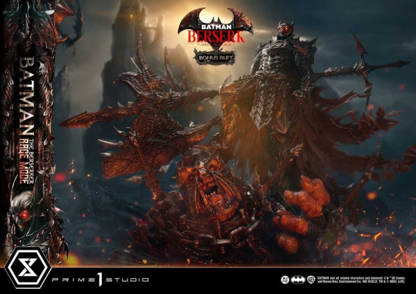DC Comics Premium Masterline Series Statue 1/4 Batman (Comics) Batman: The Berserker Rage Mode DX Bo 4