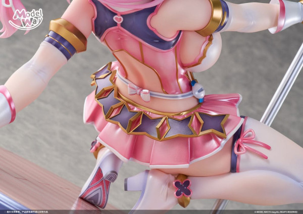 Pet angel cheerly pink PVC Statue 1/4 Momoka Sakuraba 31 cm 2