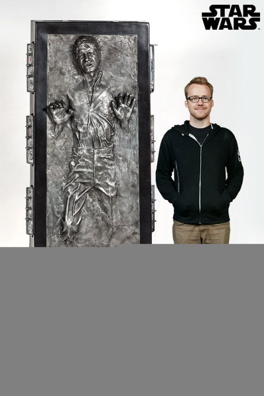 Star Wars Life-Size Statue Han Solo in Carbonite 231 cm 5