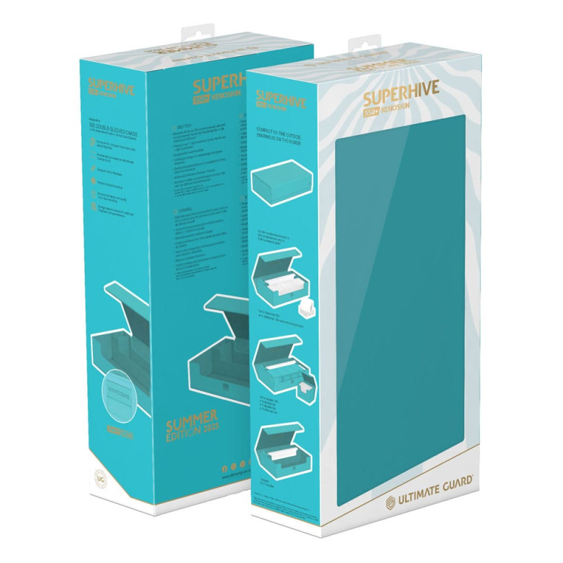 Ultimate Guard Superhive 550+ Xenoskin "Summer Edition 2025" - Lagoon 12