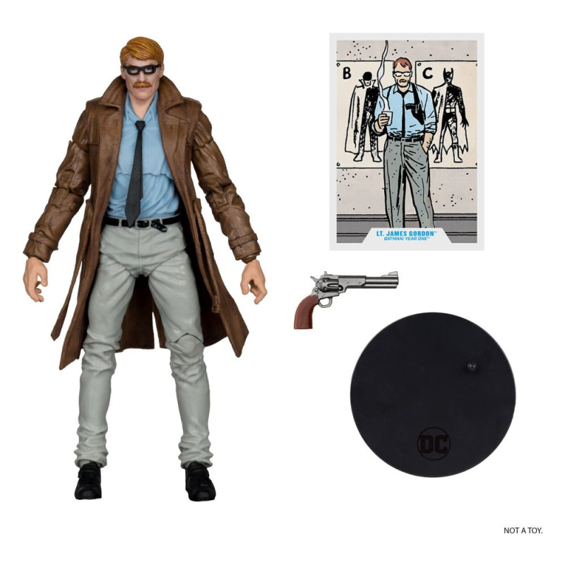 Batman Year One (Part 4) DC Multiverse Action Figure Lt. James Gordon (Gold Label) 18 cm 2