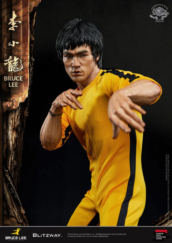 Bruce Lee Statue 1/4 50th Anniversary Tribute 55 cm 3