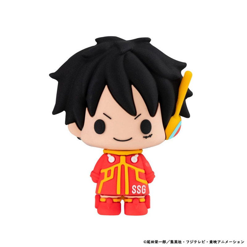 One Piece Chokorin Mascot Series Trading Figure 6-Pack Egghead Ver. 5 cm 1