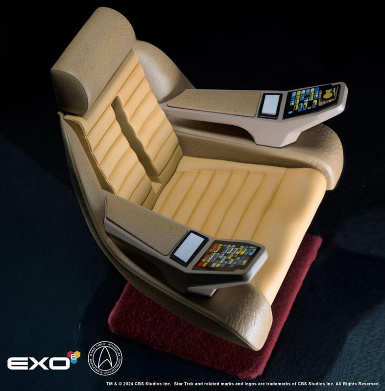 Star Trek: The Next Generation 1/6 Enterprise-D Captain's Chair 19 cm 2