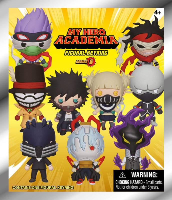 My Hero Academia 3D Foam Bag Clips Series 6 Display (24) 2