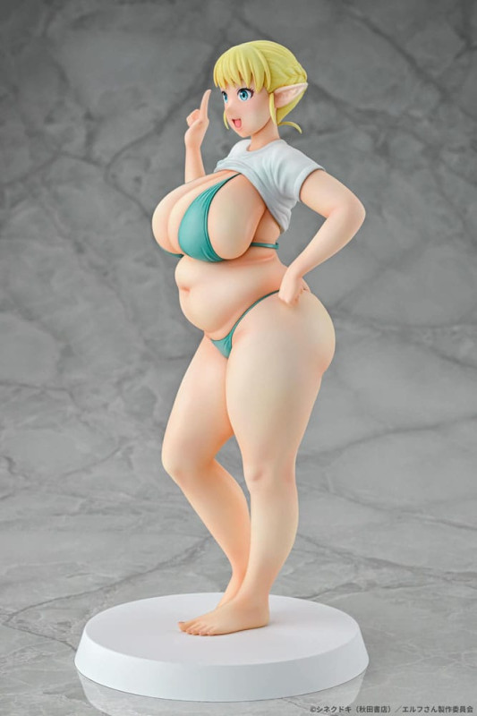 Plus-Sized Elf PVC Statue 1/7 Elfuda 26 cm 4