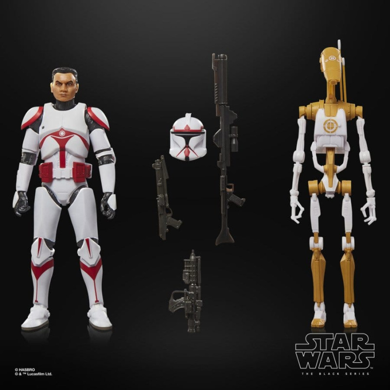 Star Wars: Battlefront II Black Series Action Figure 2-Pack Phase I Assault Trooper & Battle Droid O 13