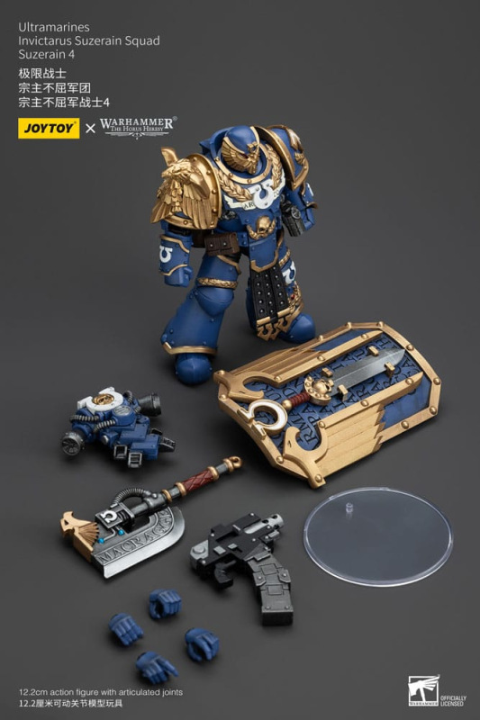 Warhammer The Horus Heresy Action Figure 1/18 Ultramarines Invictarus Suzerain Squad Suzerain 4 12 c 7