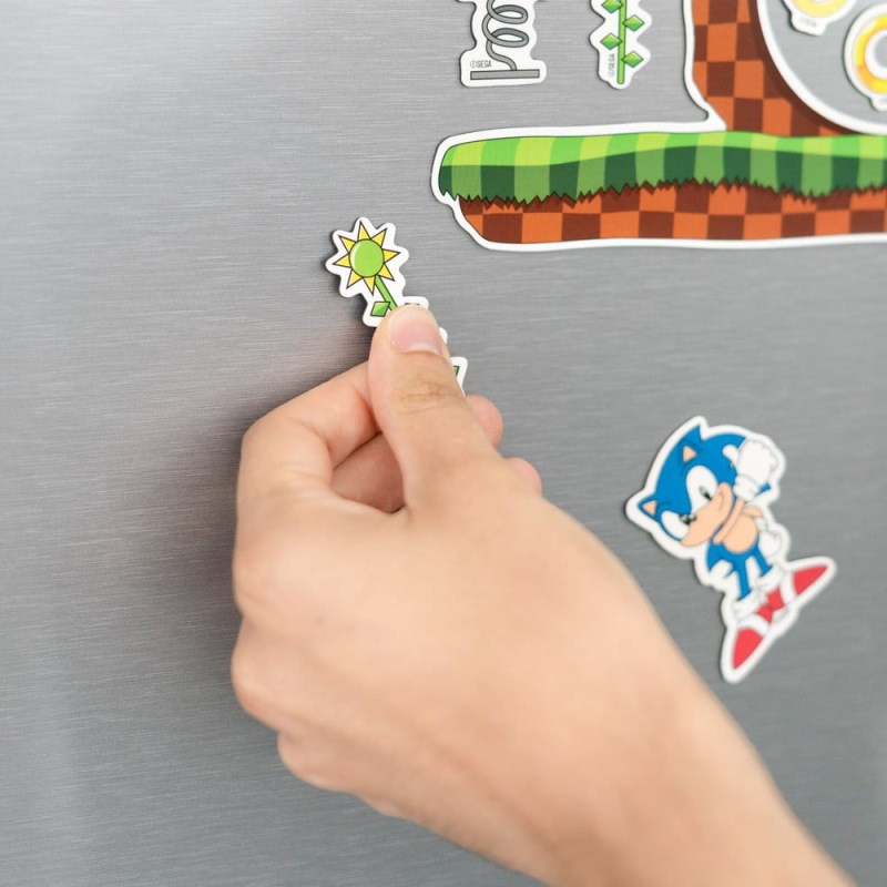Sonic Die-Cut Magnet Set 7