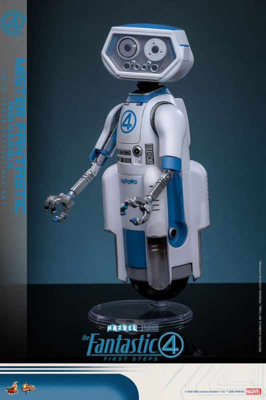 The Fantastic Four: First Steps Movie Masterpiece Action Figure 2-Pack 1/6 Mister Fantastic & H.E.R. 2
