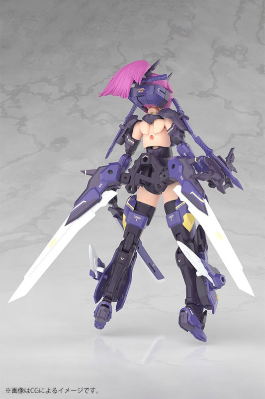 Megami Device Plastic Model Kit 1/1 Asra Archer Kizuna Shadow Edition Full Package 14 cm 2