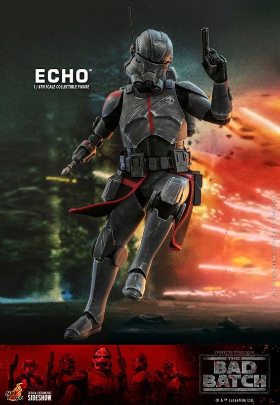 Star Wars The Bad Batch Action Figure 1/6 Echo 29 cm