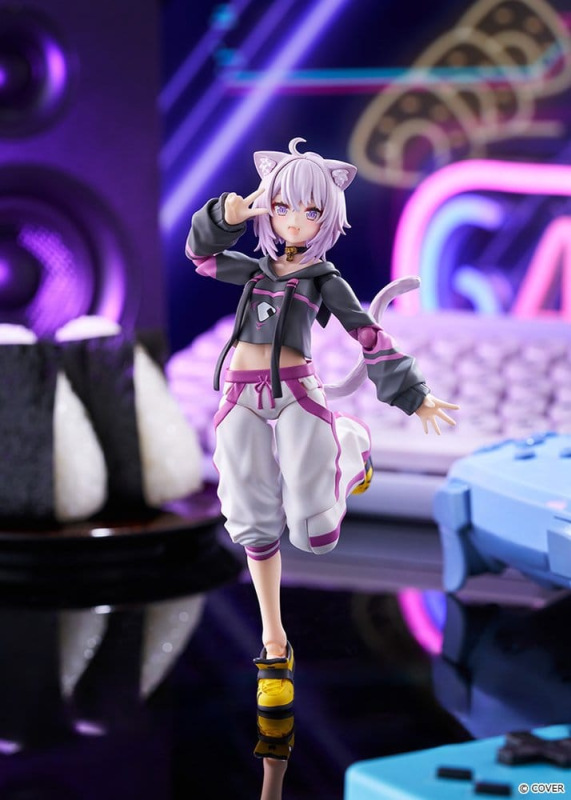 Hololive Production figma Action Figure Nekomata Okayu 14 cm 1